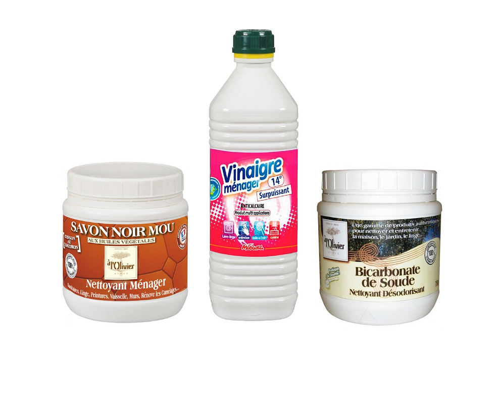 縮圖：亞麻籽油黑肥皂液（膏）+1公升天然家用清潔白醋 + 500g食用級小蘇打粉（紙袋裝), 免運