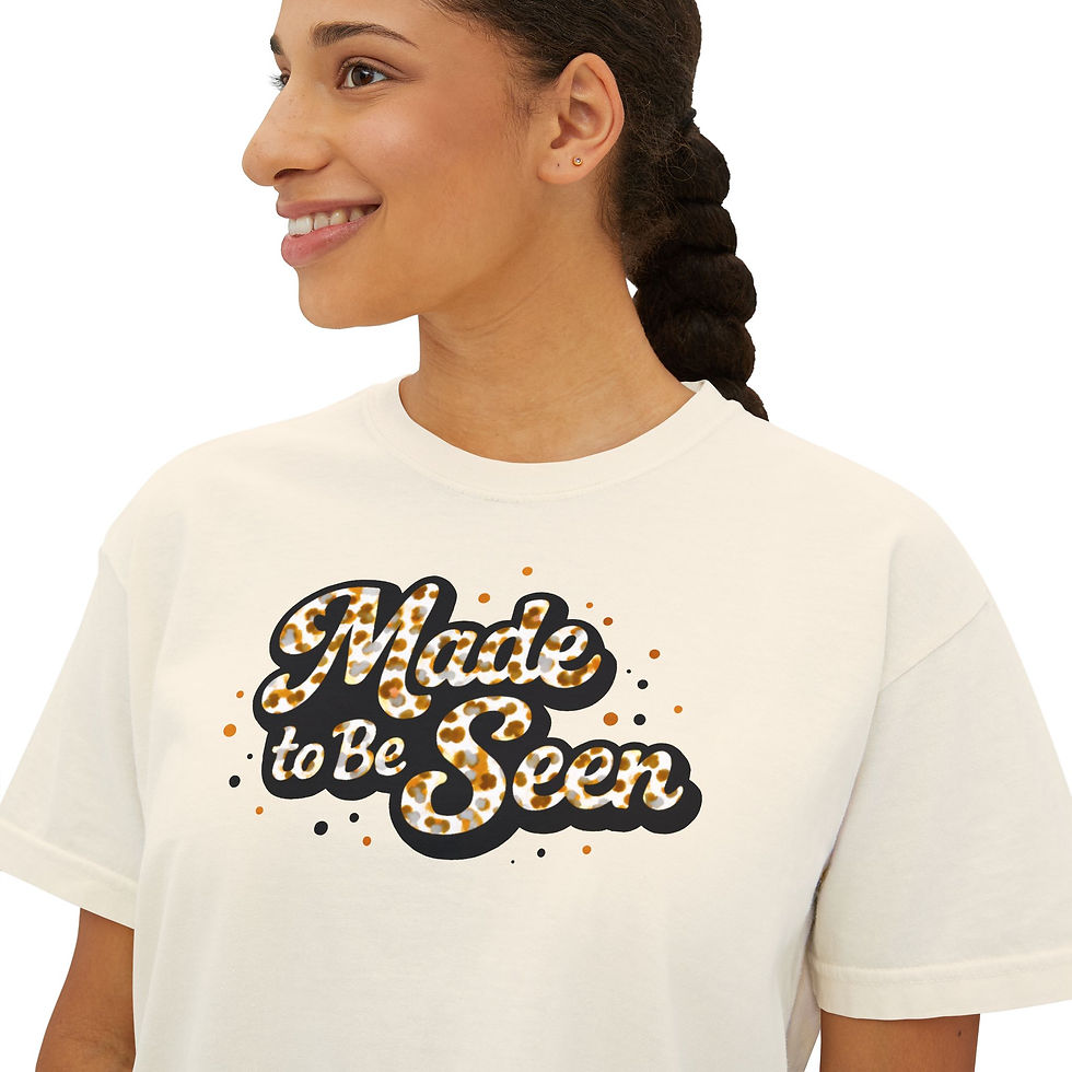 Thumbnail: Made to Be Seen Boxy Tee 