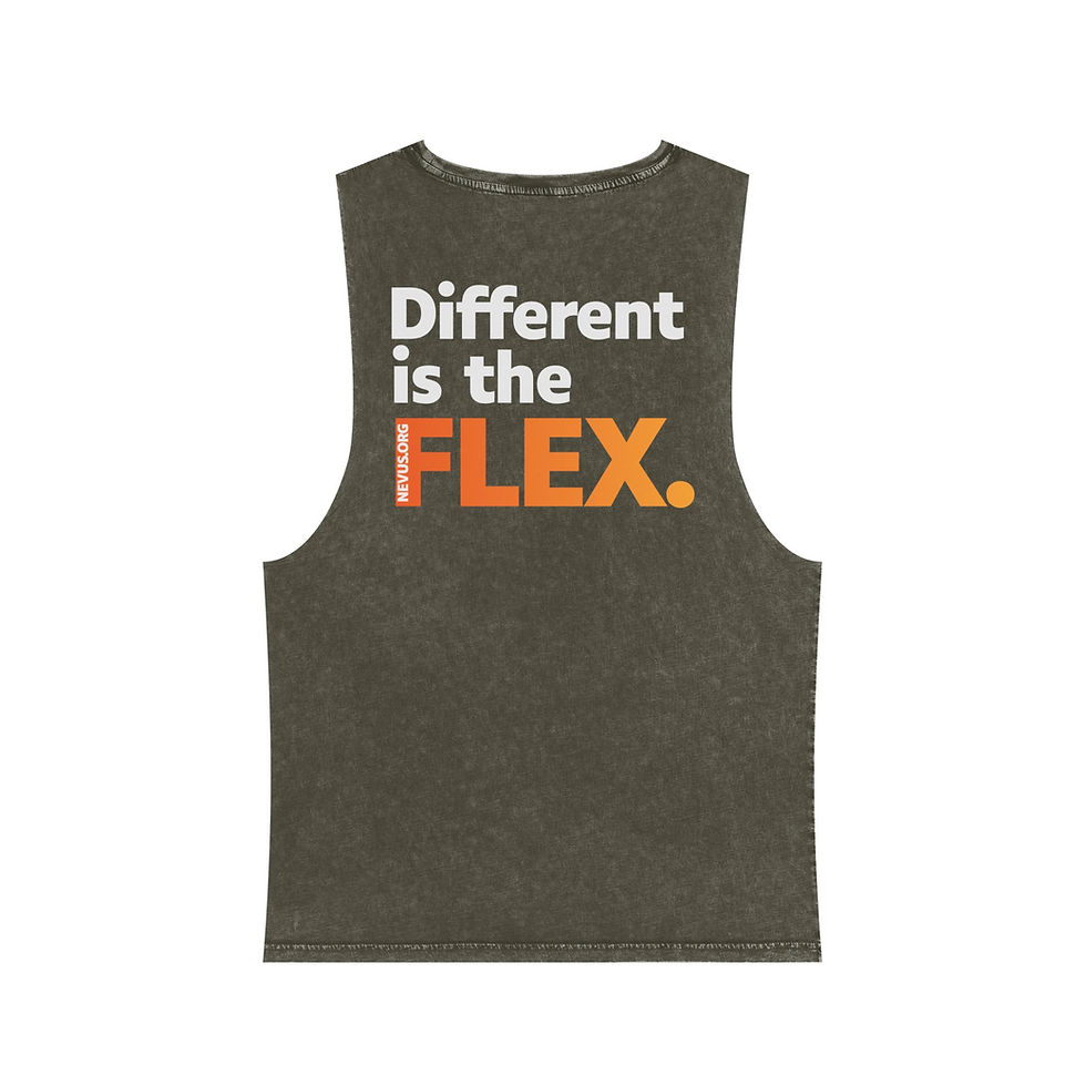 Thumbnail: Different Is the Flex Stonewash Graphic Tank Top