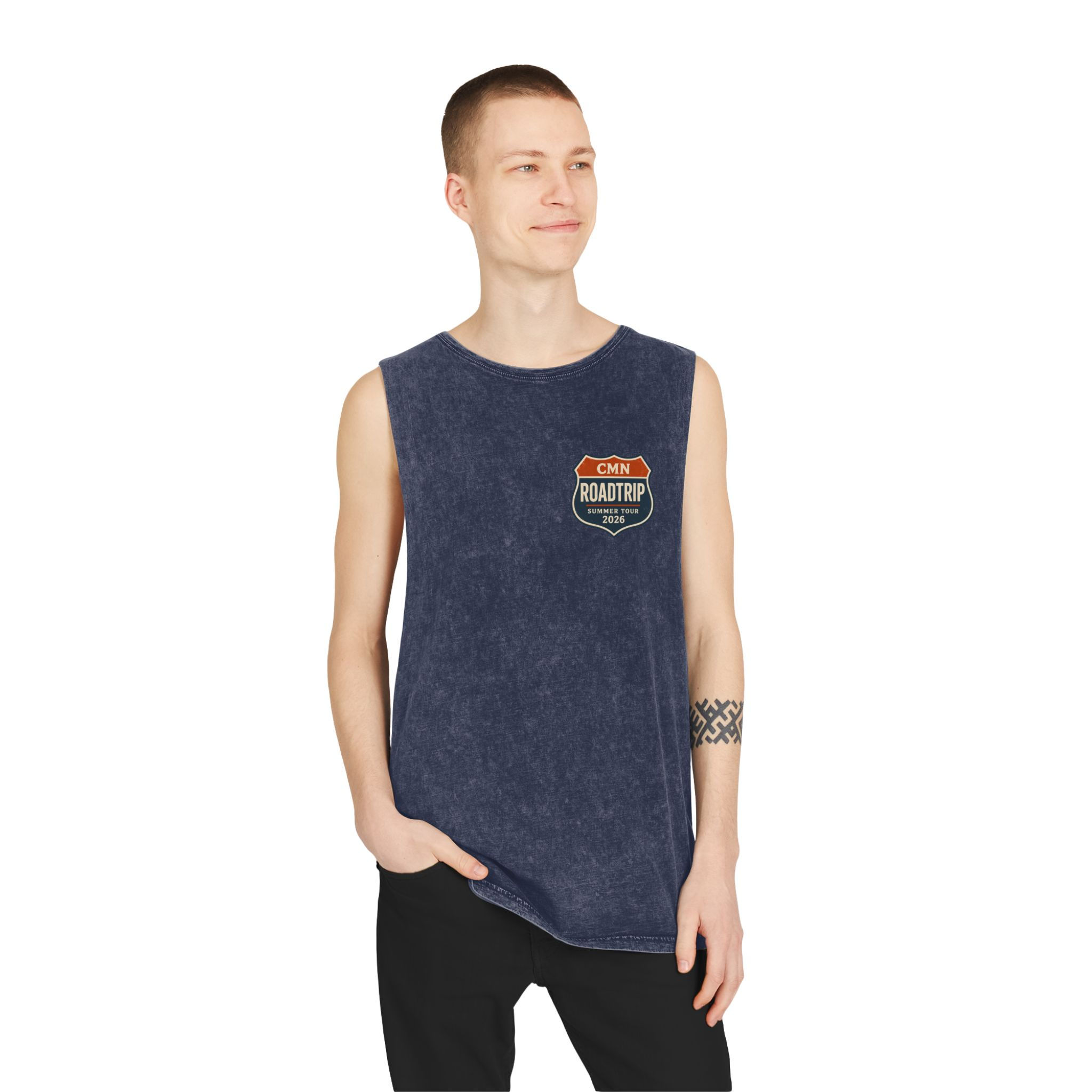 CMN Roadtrip Vintage Stonewash Tank