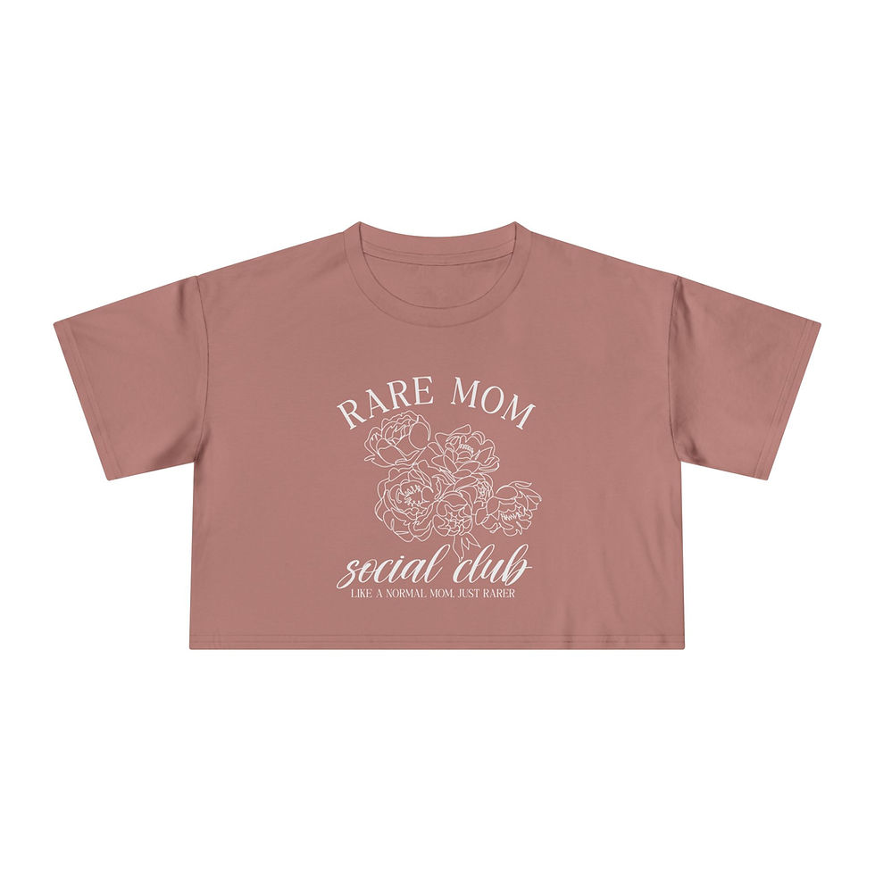 Thumbnail: Rare Mom Social Club Crop Tee 