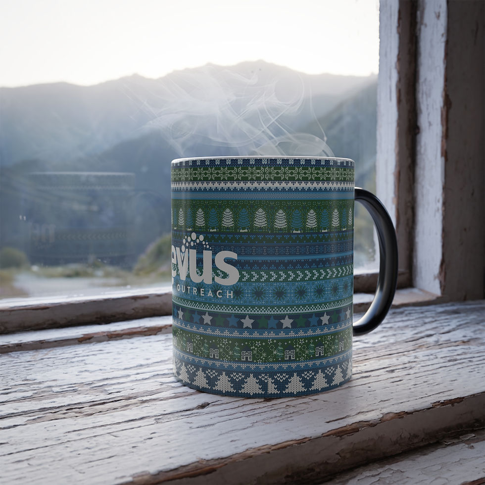 Thumbnail: Color Morphing Holiday Mug - 11oz Winter Design