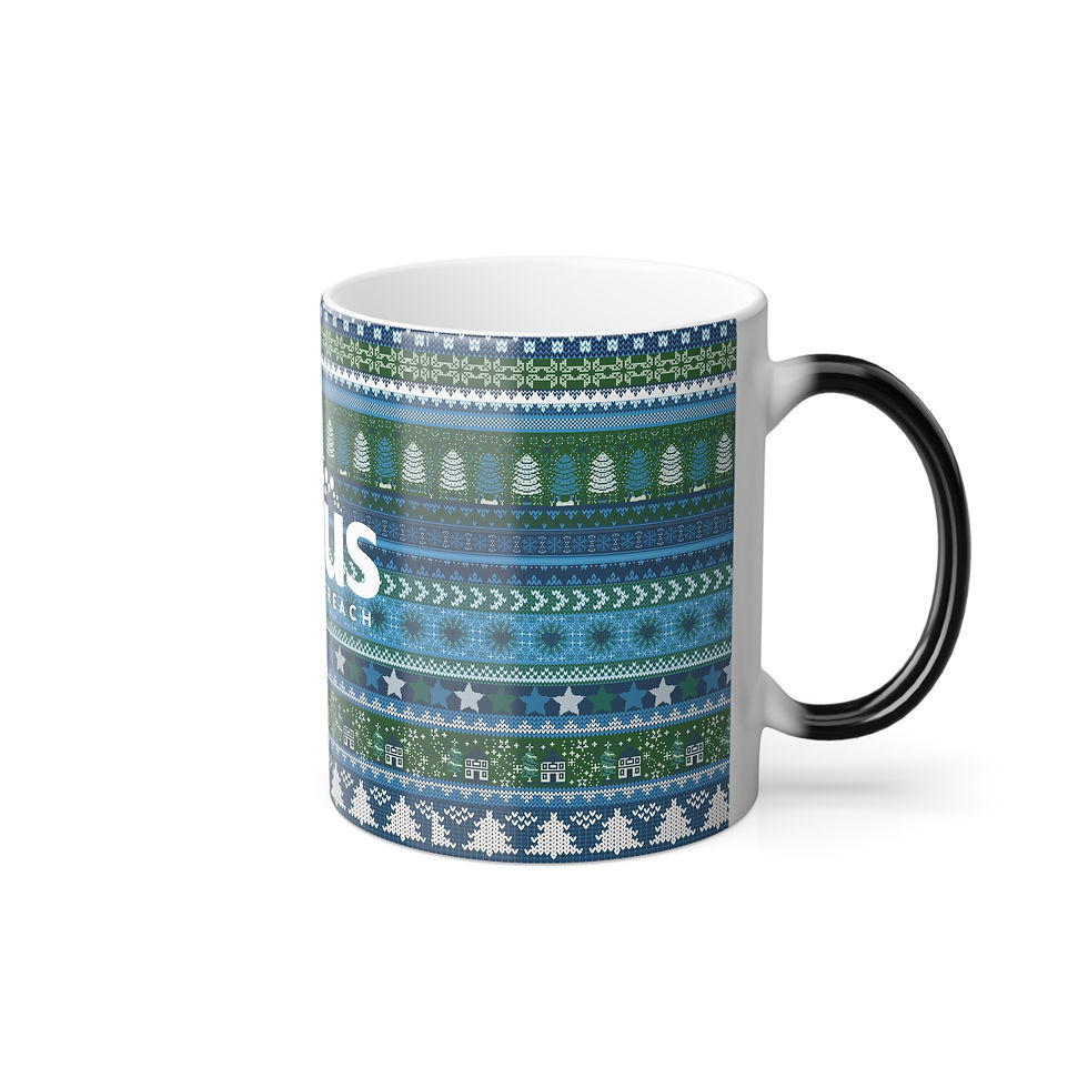 Thumbnail: Color Morphing Holiday Mug - 11oz Winter Design
