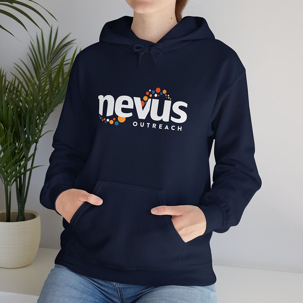 Thumbnail: Nevus Outreach Heavy Blend Hoodie - Unisex Sweatshirt for Awareness Events