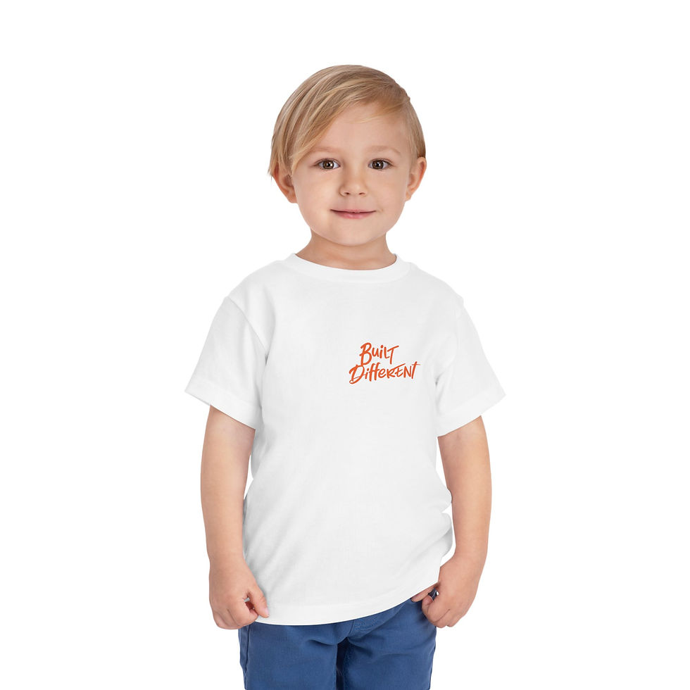 Thumbnail: "Built Different" Toddler Tee