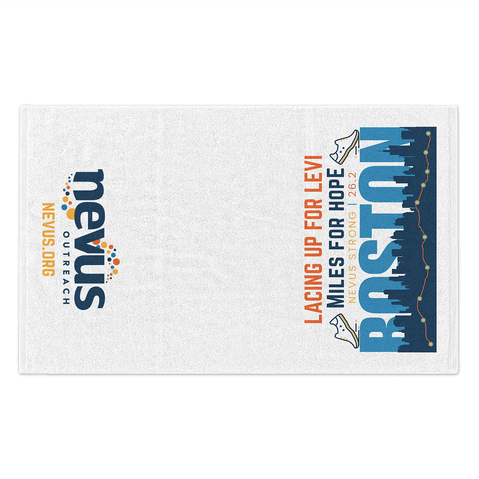 Thumbnail: Boston Rally Towel — "Lacing Up for Levi" 