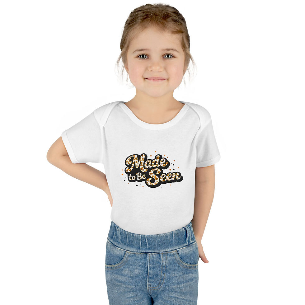 Thumbnail: Made to Be Seen Baby Onesie