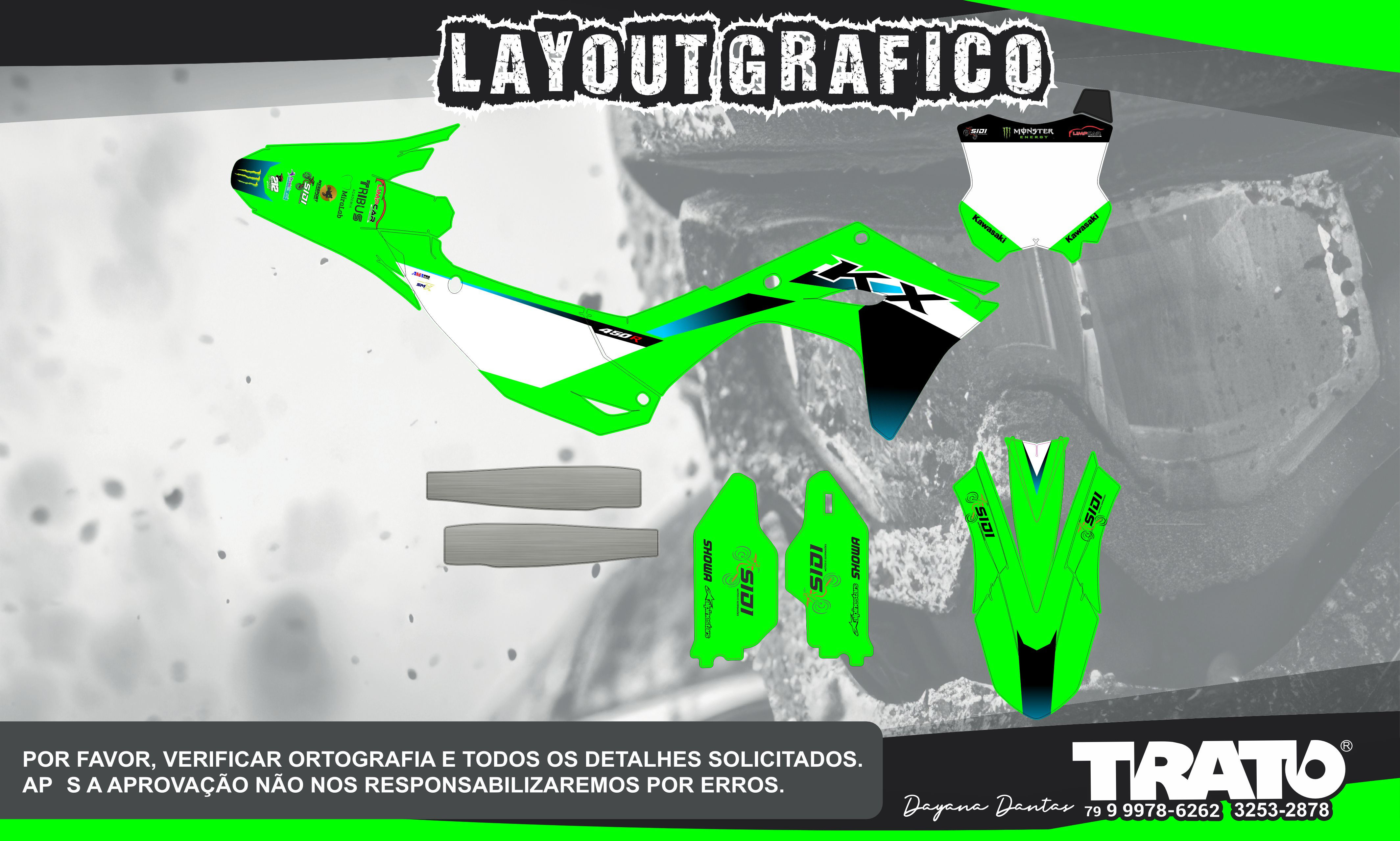 Kit Gráfico KXF - 0007