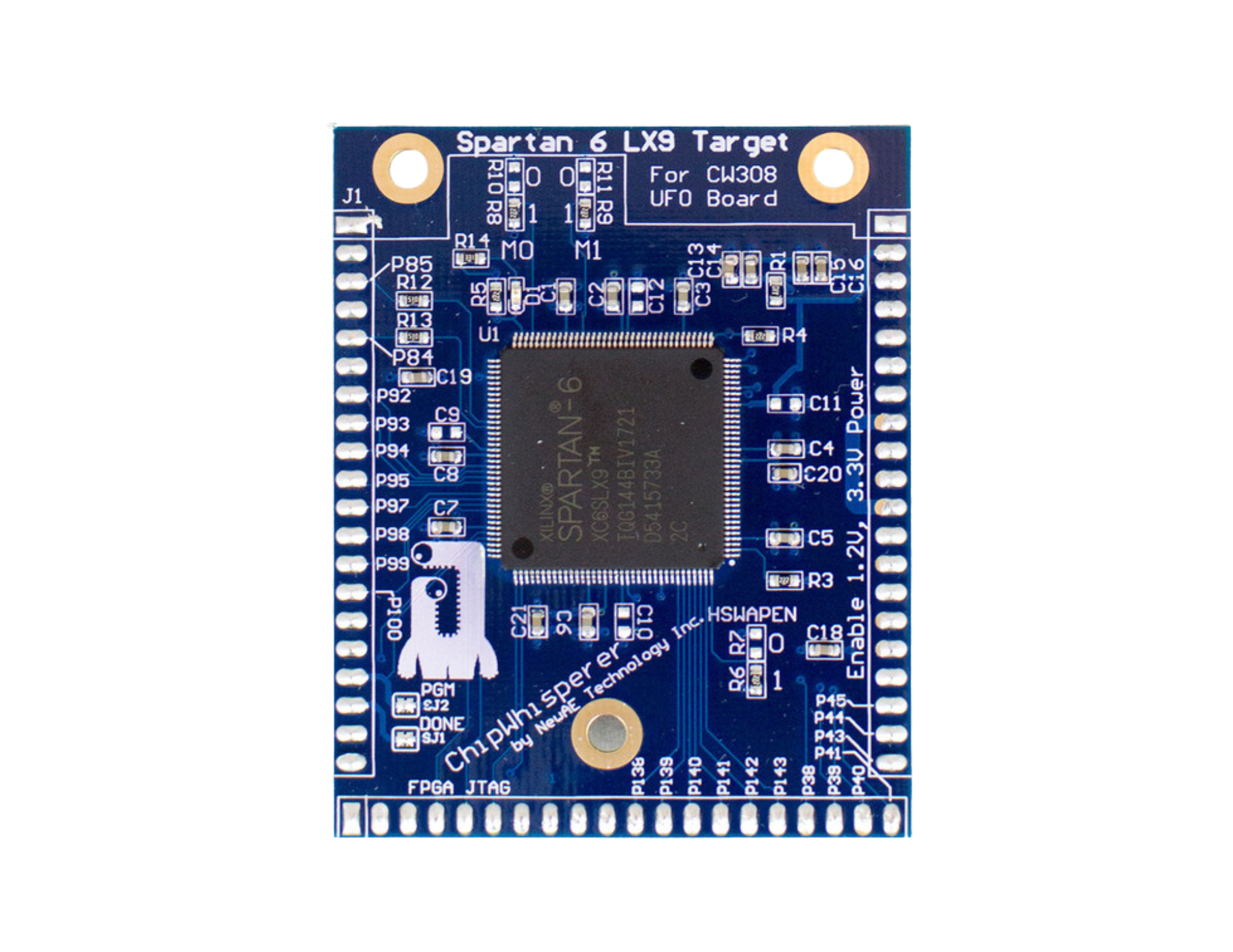 Spartan 6 LX9 FPGA Target for CW308