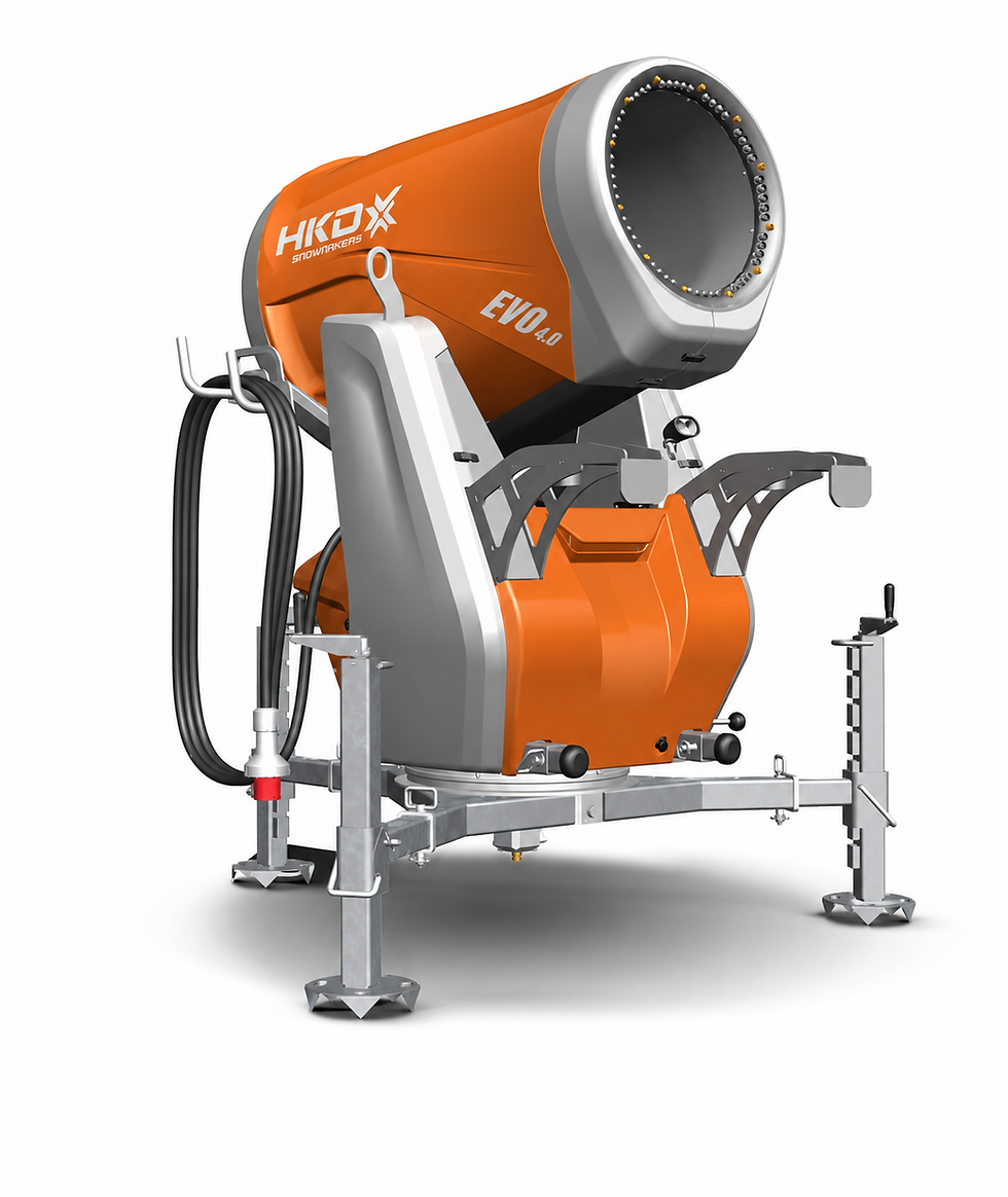 HKD EVO 4.0 fan snowgun.