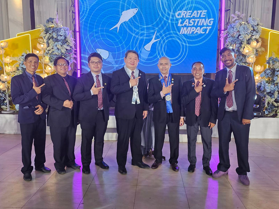 Fellowship Across the District: RC San Fernando La Union Strengthens Rotary Ties Through Induction Attendance