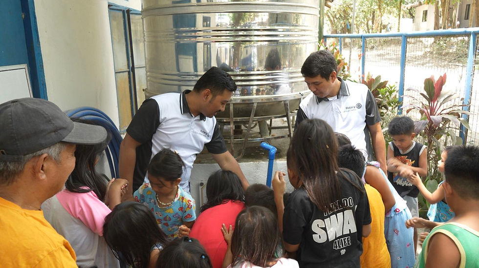 WATER FOR TOMORROW: Rotary Club of Rizal Centro Completes PATUBIG SA APIA 2.0 In Antipolo