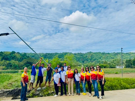 The Magic of Rotary Shines Bright in Brgy. Puspus: Solar Lights Installed by RCC Kired Iti Daya and RC Metro San Fernando La Union