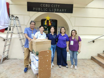 Rotary Club of Cebu Gloria Maris Delivers Books to Cebu City Library for Lifelong Learning