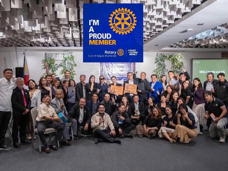 Proud Members of Rotary Club of Baguio Highlands
