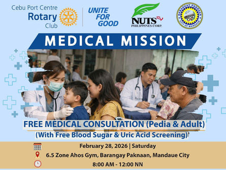 RC Cebu Port Centre Conducts Site Visit to Barangay Paknaan for the Medical MIssion
