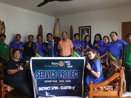 RC Baguio Highlands Leads Community-Run Water System Project in Bontoc
