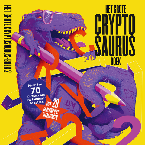 cryptosaurus puzzle book demorgen