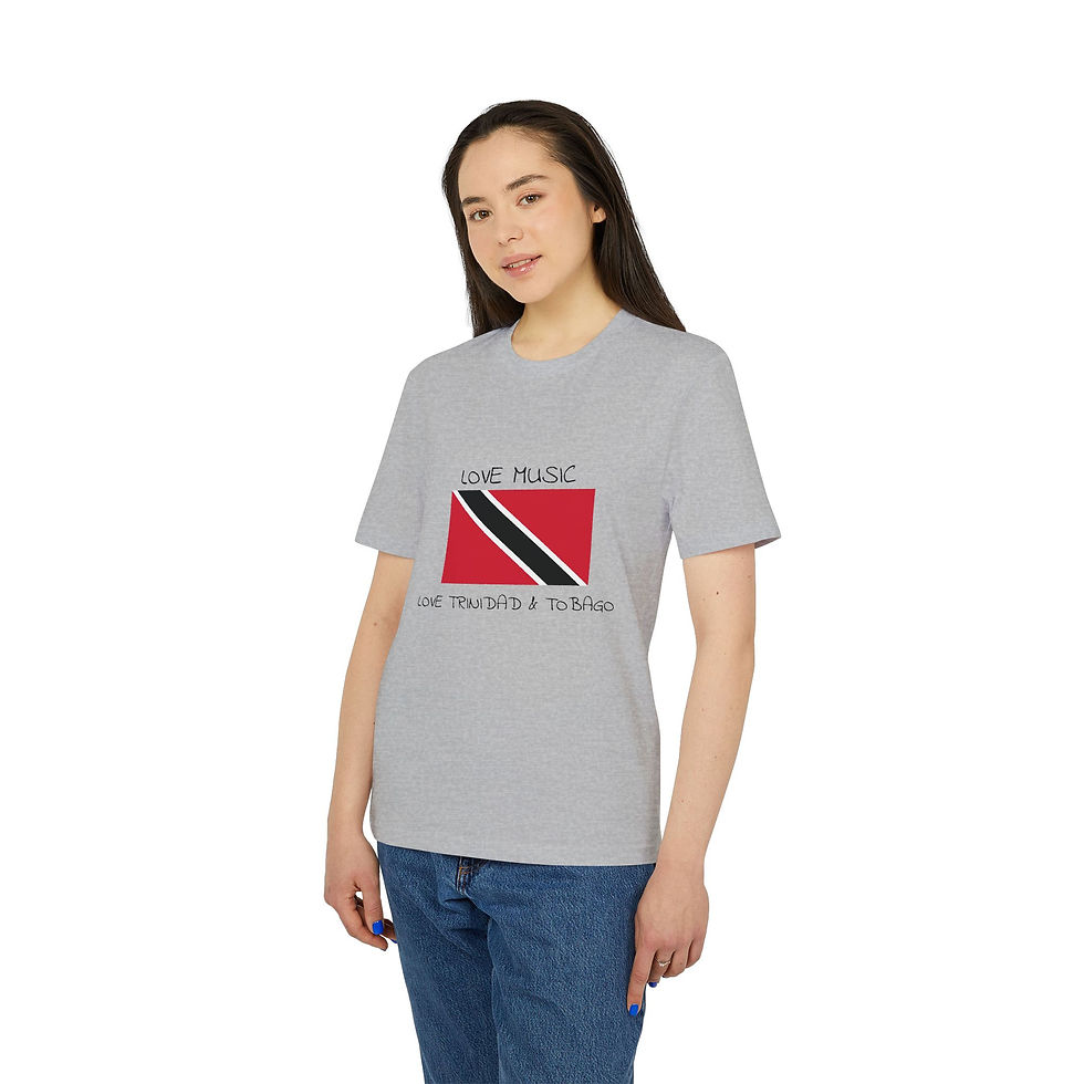 Thumbnail: Love Music Trinidad Flag T-Shirt