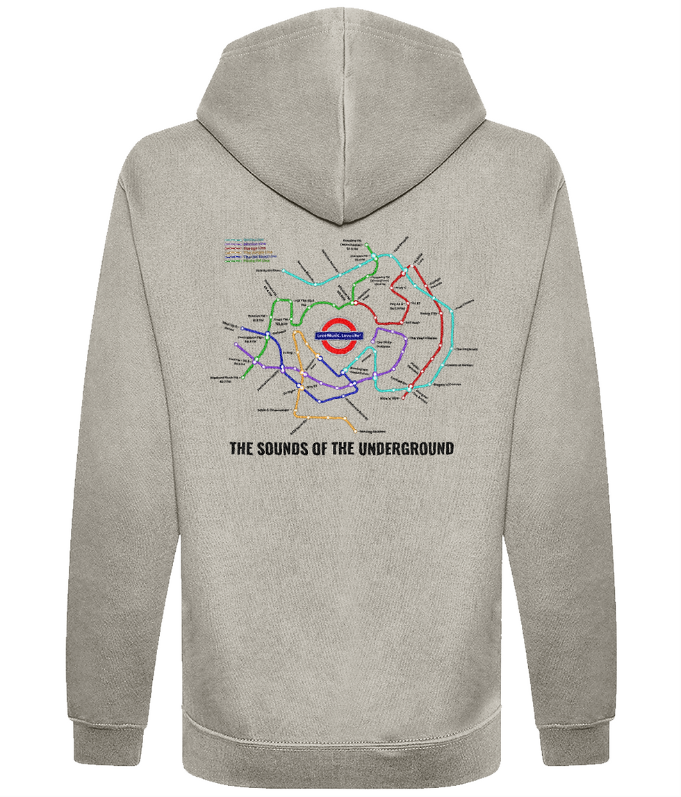 Thumbnail: Sounds of the Underground Organic Hoodie