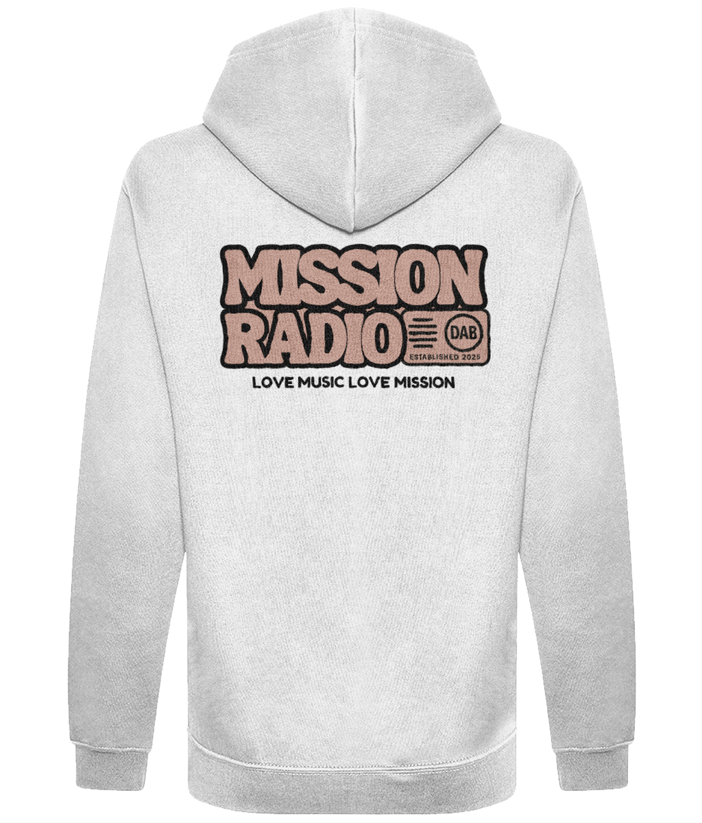 Organic Hoodie Mission logo