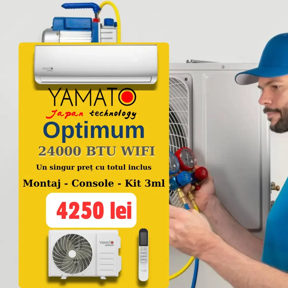 ta Aparat de aer conditionat Yamato Optimum R32 YW24T2 Inverter 24000 BT