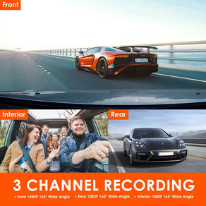 3 Channel 4K Dash Cam £229.99