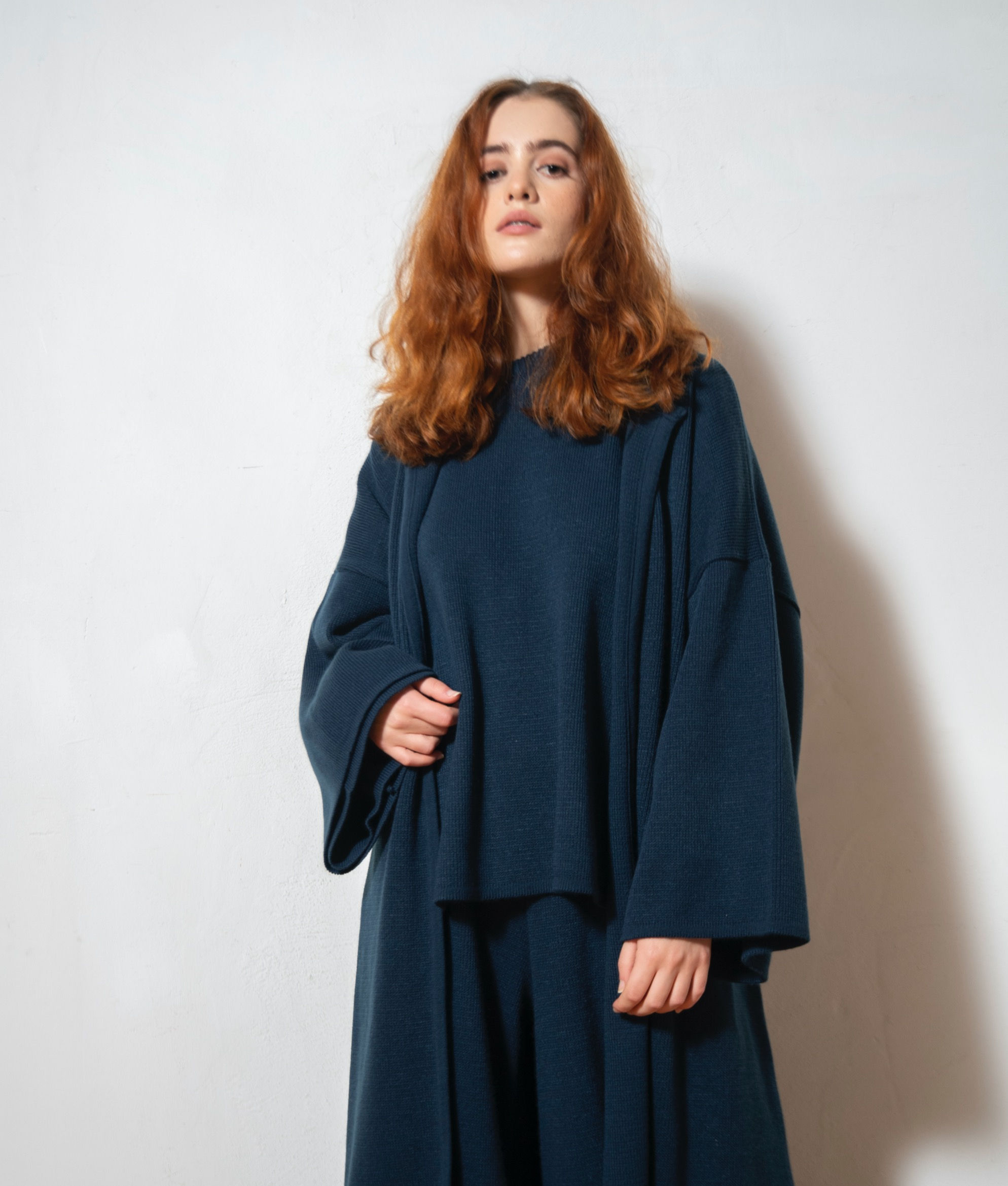 Classic Round Neck Jumper - Japanese Sleeve