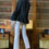 Thumbnail: Liv pleated shirt in black