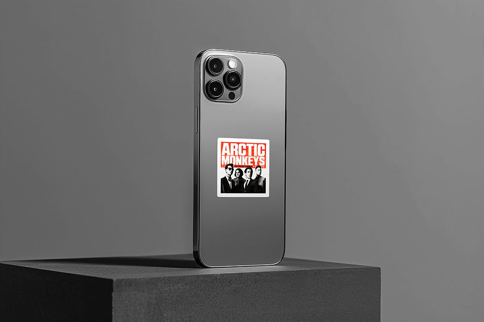 Thumbnail: arctic monkeys sticker on mobile