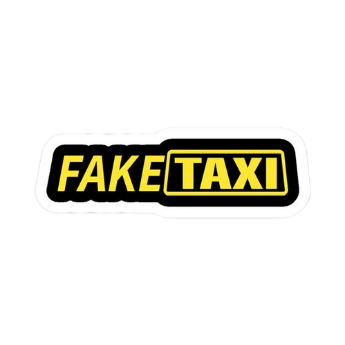 Fake Taxi Sticker | Stickerfever.in