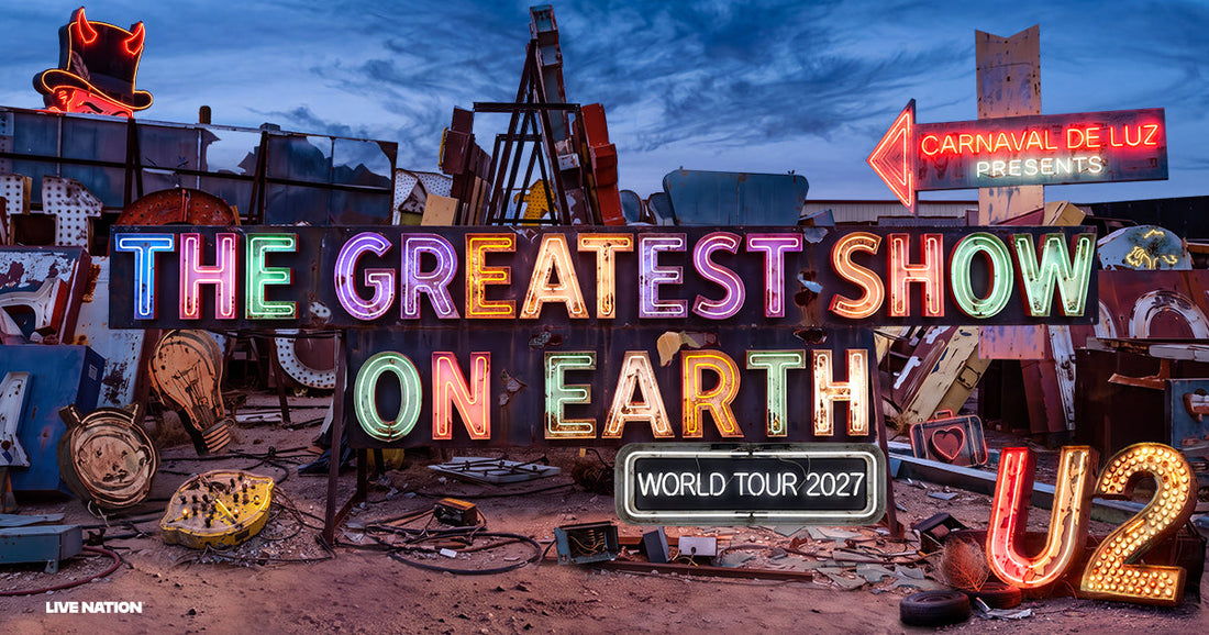 U2 Announces 2027 Stadium Tour, Releases ‘The Greatest Show On Earth’