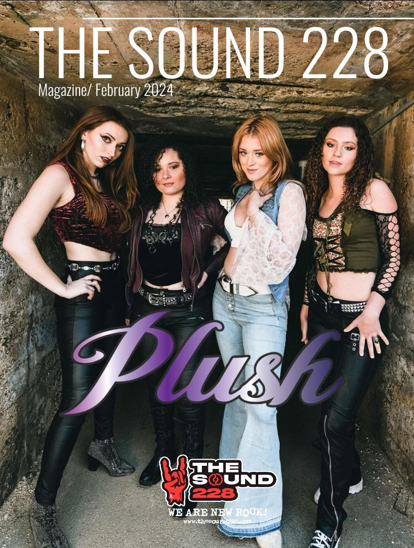 The Sound 228 Magazine February '24/Plush (Physical Copy)