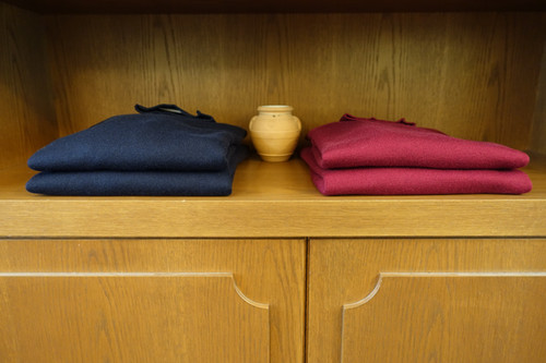 malo 100% WOOL 12G Turtle Neck Knit マーロ100%ウール12G