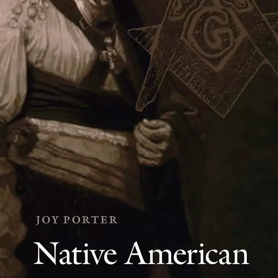 A cover or illustration from the book "Native American Freemasonry: Associationism and Performance in America," featuring sym