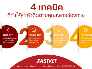 4 เทคนิคที่ทำให้ลูกค้าติดตามคุณหลายช่องทาง