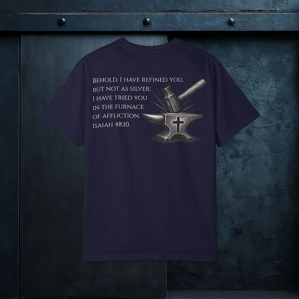 Thumbnail: Forged By God Tee - He Forged Us