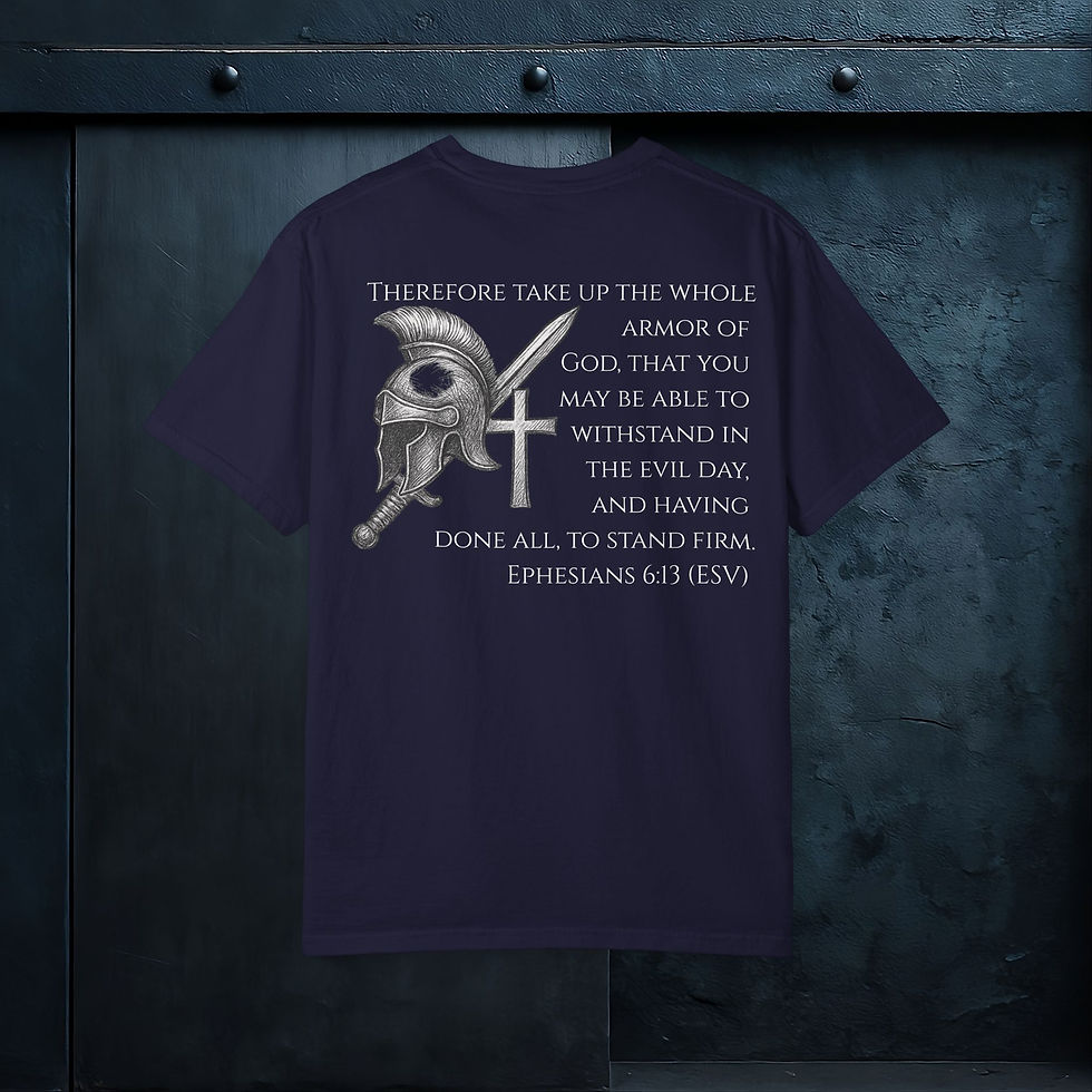Thumbnail: Forged By God Tee - Armor of God