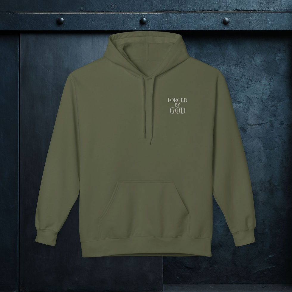 Thumbnail: Forged By God Hoodie - Armor of God
