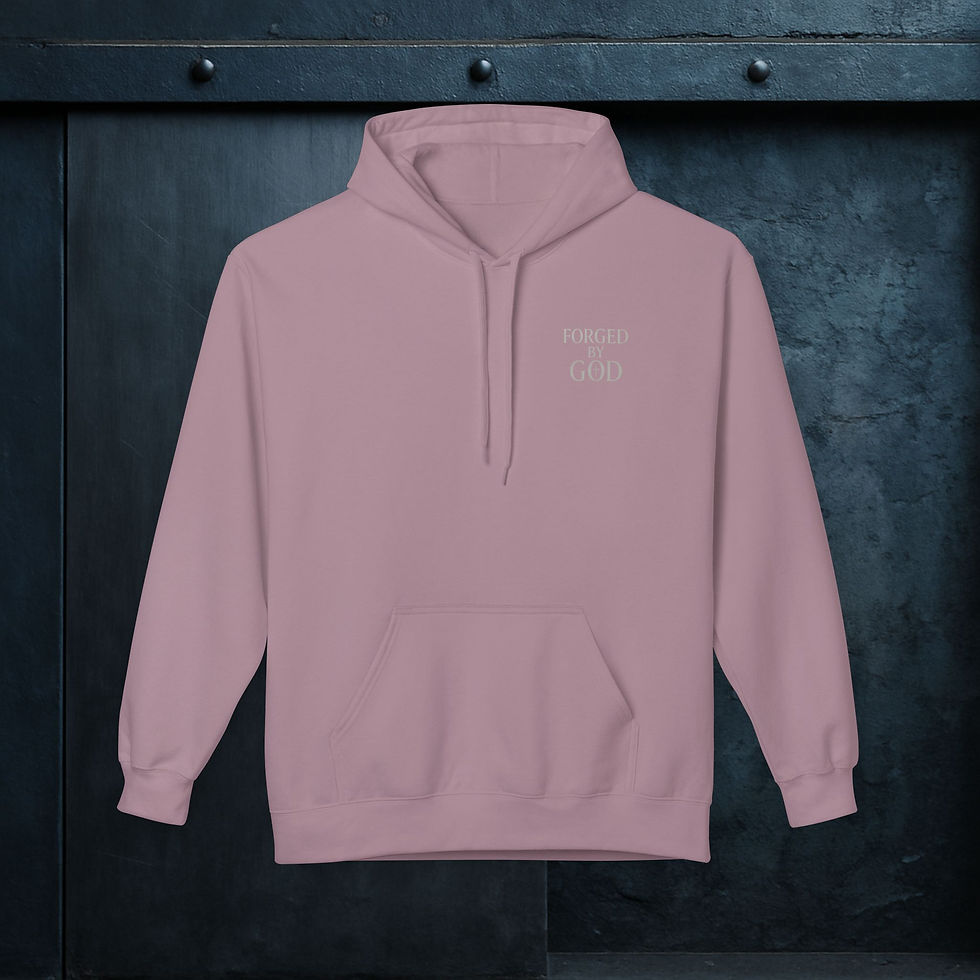 Thumbnail: Forged By God Hoodie - J.E.S.U.S