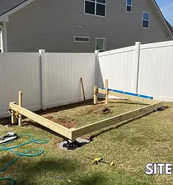 Completed On-Site Built Shed