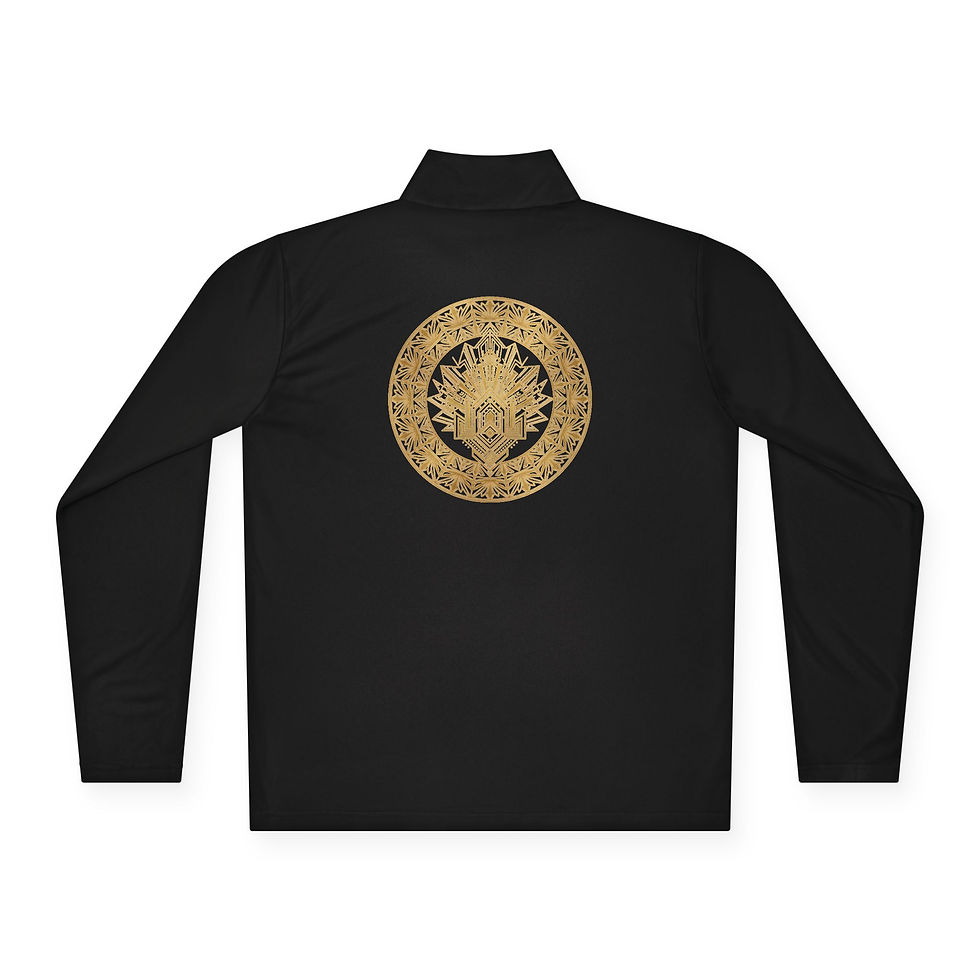 Thumbnail: The Nation "Jazz Of Dreams" Unisex Quarter-Zip Pullover