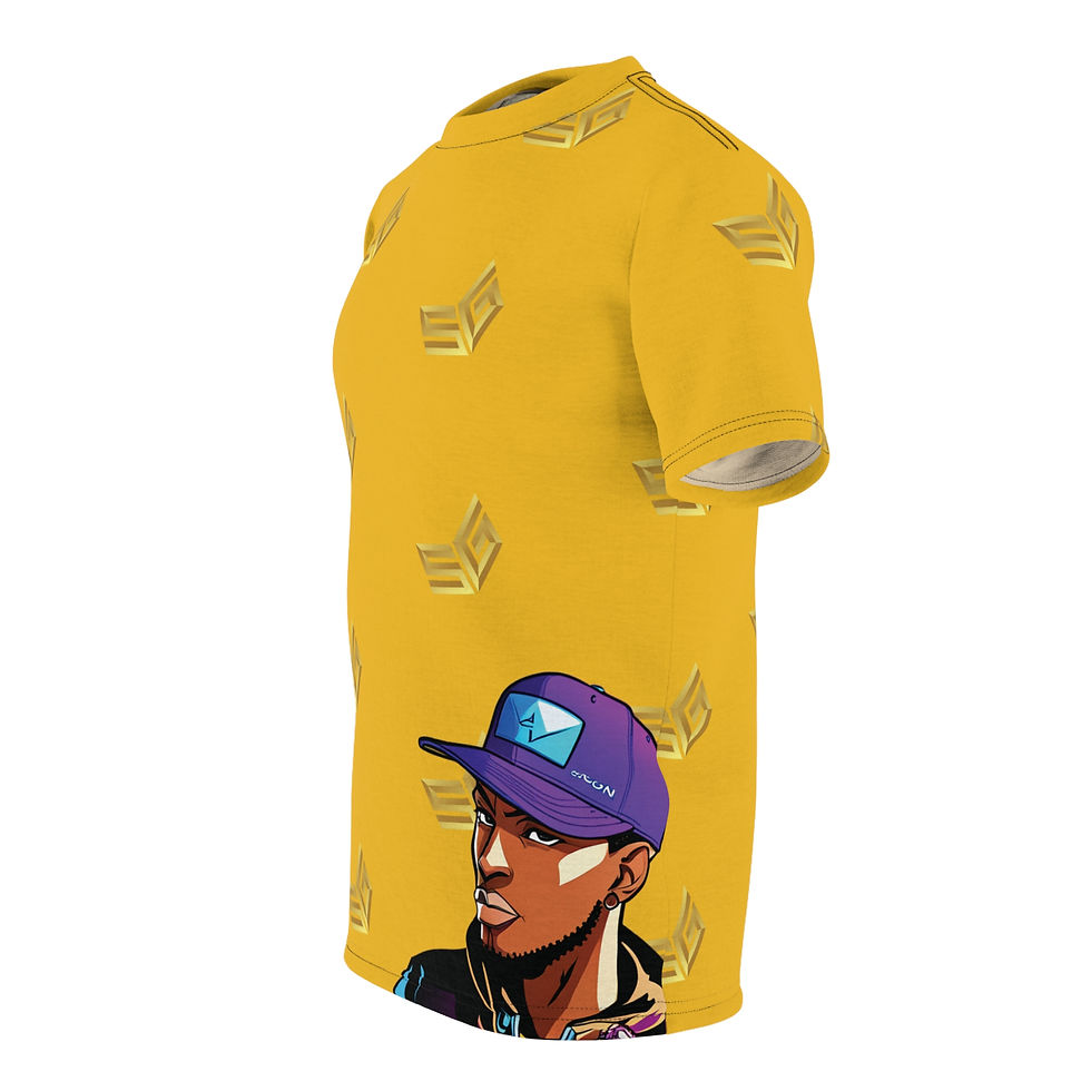 Thumbnail: The Nation "Back To Angel Grove" Yellow T-Shirt