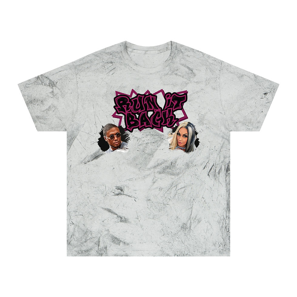The Nation "Run It Back" Unisex Color Blast T-Shirt
