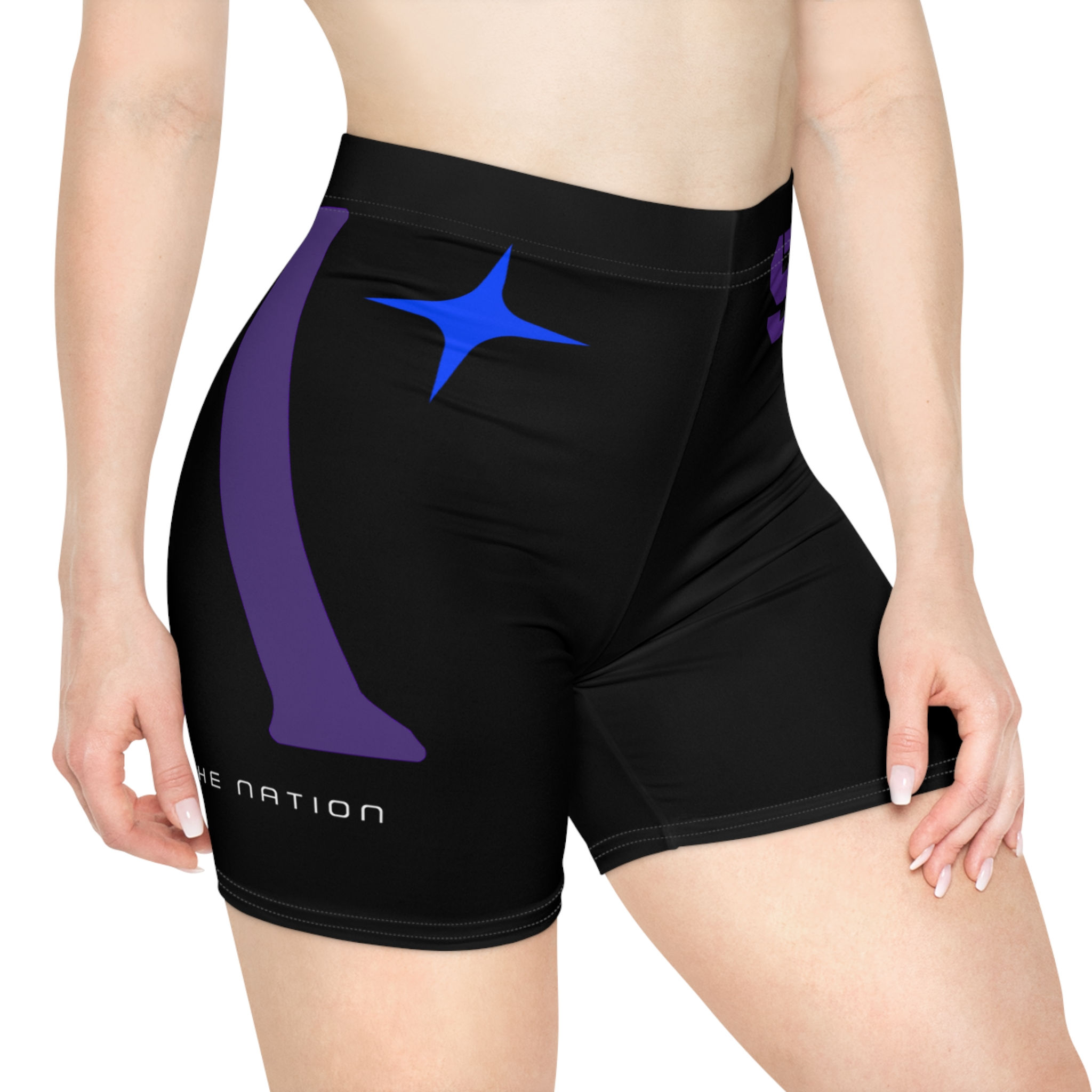 "The Nation" Women's Biker Shorts