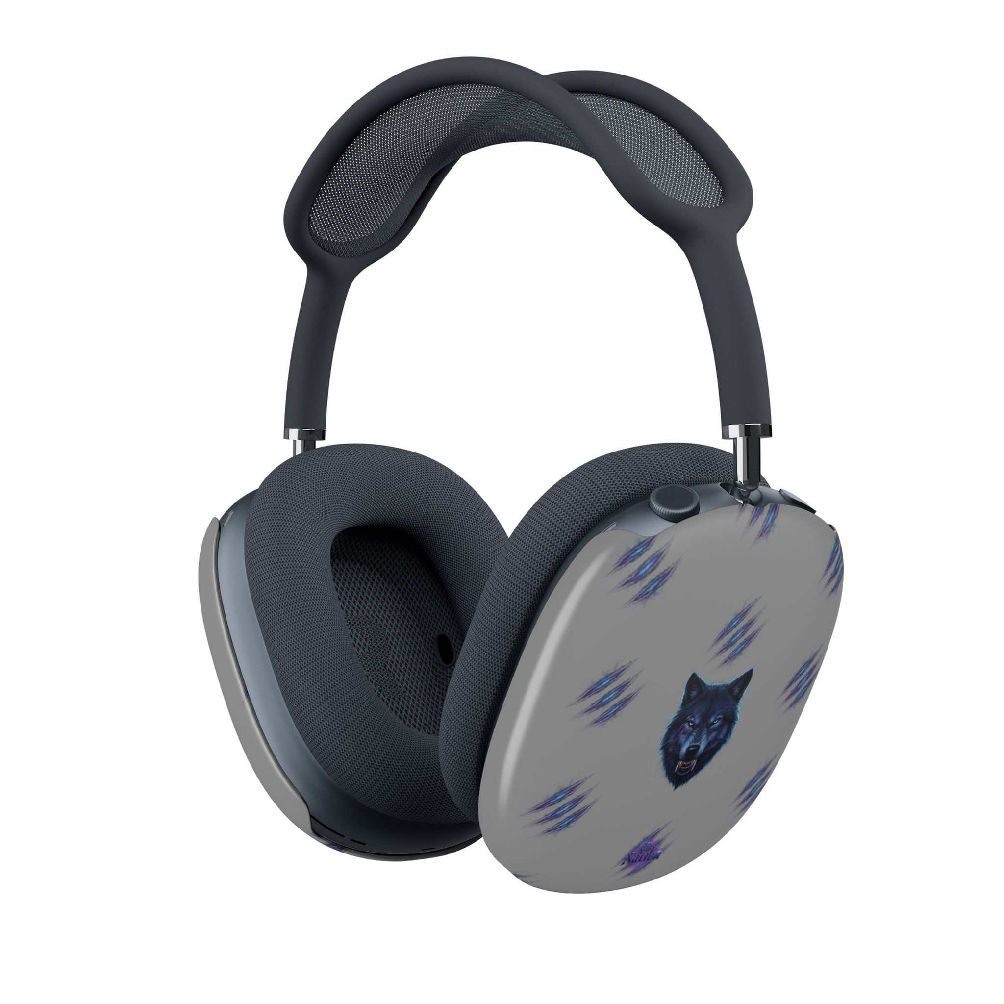 The Nation "Beast Aegis" Grey AirPod Max Cases
