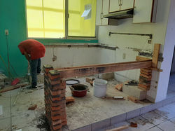 Demolición de Cocina anterior