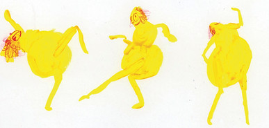 Sketch Dancing Figure