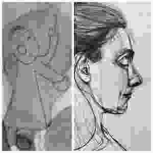 before after drawing