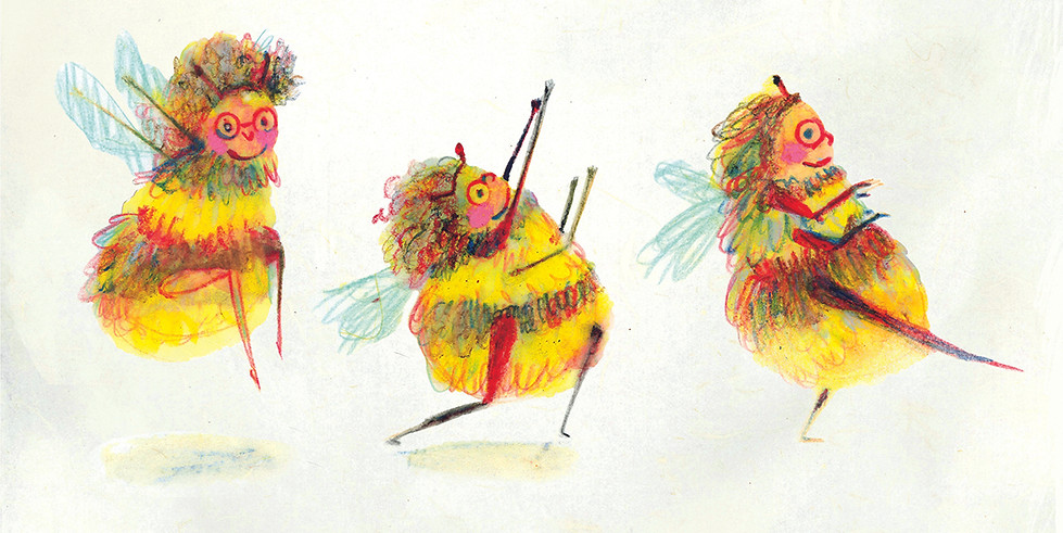 Bumbalina Dancing Happy Bumblebee